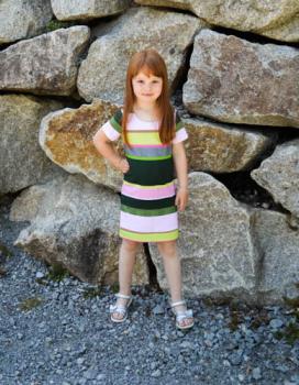 Fadenkäfer Papierschnittmuster Kleid Isabell Kinder